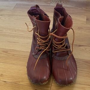 L.L. Bean Red Bean Boots